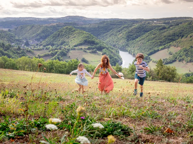 Contemplation sur la Vallée depuis Fombillou